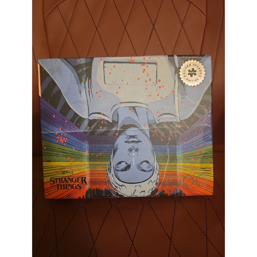 Stranger Things Nina Project Silver Select 1000 Piece Puzzle New Sealed Rare